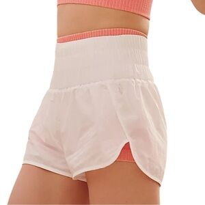 Free People Movement The Way Home Shorts in Optic White Size Small